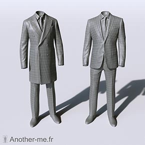 Costumes avec très peu de polygones pour Mano.fr